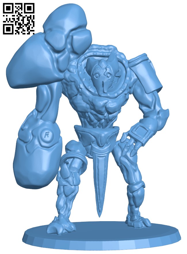 Stone golem H004657 file stl free download 3D Model for CNC and 3d printer