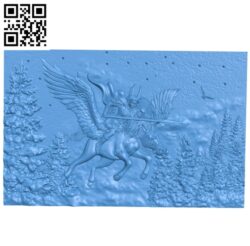 Pano Valkyrie wood carving file stl for Artcam and Aspire jdpaint free vector art 3d model download for CNC