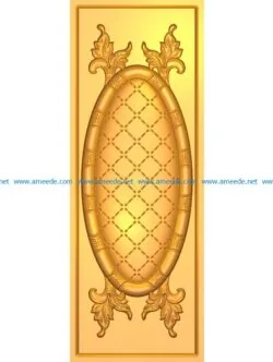 Pattern flowers A002440 wood carving file stl for Artcam and Aspire jdpaint free vector art 3d model download for CNC