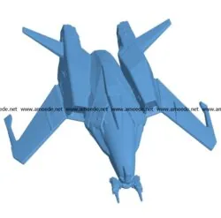 Aircraft CO Mustang B003066 file stl free download 3D Model for CNC and 3d printer