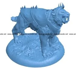 Armored STT Dog B002899 file stl free download 3D Model for CNC and 3d printer