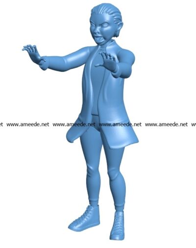 Eleven women B003707 file stl free download 3D Model for CNC and 3d printer