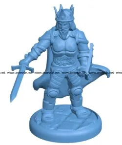 King Men B003497 file stl free download 3D Model for CNC and 3d printer