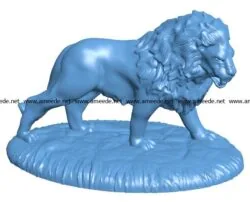 Lion Action B003270 file stl free download 3D Model for CNC and 3d printer