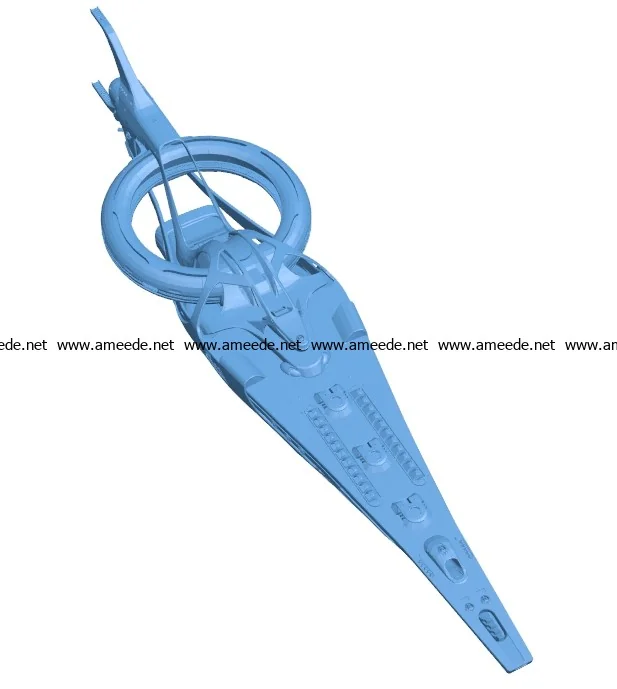 Majestic Class Interdictor B003139 file stl free download 3D Model for CNC and 3d printer