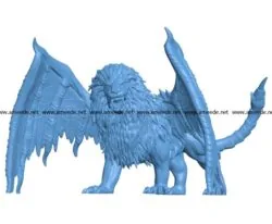 Manticore B003278 file stl free download 3D Model for CNC and 3d printer