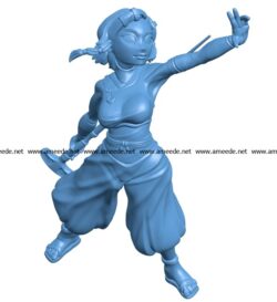 Miss Nakiami B003492 file stl free download 3D Model for CNC and 3d printer