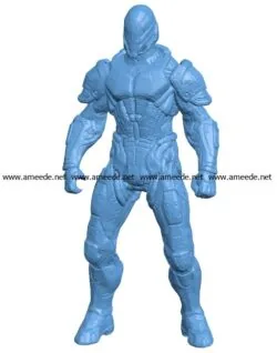 Mr EXO pilot B003256 file stl free download 3D Model for CNC and 3d printer