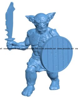 Nickey’s Hatchery Goblin B003644 file stl free download 3D Model for CNC and 3d printer