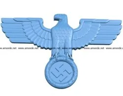 Reichsadler B003331 file stl free download 3D Model for CNC and 3d printer