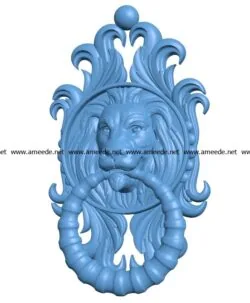 Ruchka solvom Lion B003292 file stl free download 3D Model for CNC and 3d printer