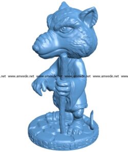 Splinter Model B003667 file stl free download 3D Model for CNC and 3d printer