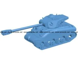 Tank M4A1 Revalorise B003226 file stl free download 3D Model for CNC and 3d printer