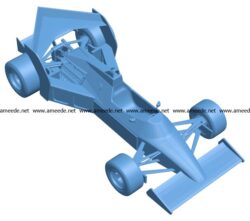 Tyrrell 012 Boomerang Car B003670 file stl free download 3D Model for CNC and 3d printer