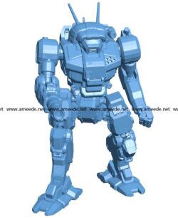 Vindicator VND-4L B003508 file stl free download 3D Model for CNC and 3d printer