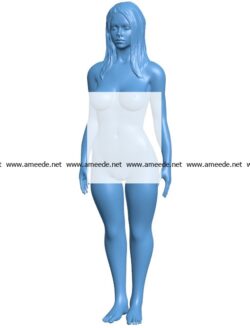 Woman B003697 file stl free download 3D Model for CNC and 3d printer