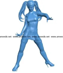 Women 003744 file stl free download 3D Model for CNC and 3d printer