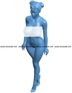 Women B003367 file stl free download 3D Model for CNC and 3d printer