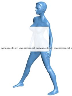 Women B003603 file stl free download 3D Model for CNC and 3d printer