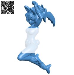 Battle bunny miss riven B004393 file stl free download 3D Model for CNC and 3d printer