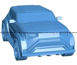 Car B004083  file stl free download 3D Model for CNC and 3d printer