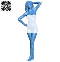 Girl tingi B004285 file stl free download 3D Model for CNC and 3d printer