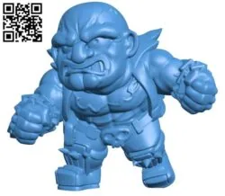 Mr abobo B004384 file stl free download 3D Model for CNC and 3d printer