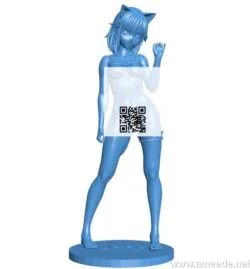 Nekolin Woman B004163 file stl free download 3D Model for CNC and 3d printer