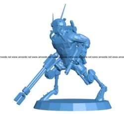 Sicarian Infiltrator B004122 file stl free download 3D Model for CNC and 3d printer