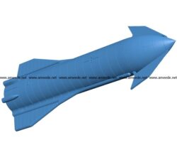 Starship MK1 B003794 file stl free download 3D Model for CNC and 3d printer