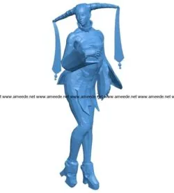 Woman B003968 file stl free download 3D Model for CNC and 3d printer