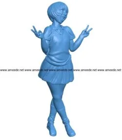 Women B004057 file stl free download 3D Model for CNC and 3d printer