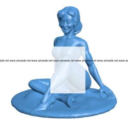 Women B004113 file stl free download 3D Model for CNC and 3d printer