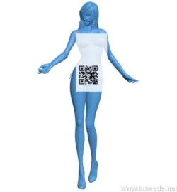 Women B004152 file stl free download 3D Model for CNC and 3d printer