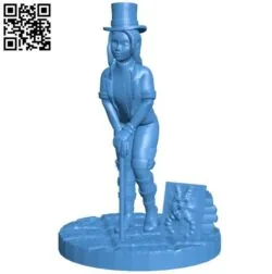 Zatana Women B004339 file stl free download 3D Model for CNC and 3d printer