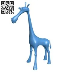 Baby Giraffe B004792 file stl free download 3D Model for CNC and 3d printe