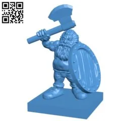 Brok armed man B004808 file stl free download 3D Model for CNC and 3d printer