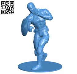 Captain America B004816 file stl free download 3D Model for CNC and 3d printer