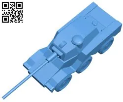 Lynx Tank B004456 file stl free download 3D Model for CNC and 3d printer