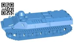 MTLB tank B004751 file stl free download 3D Model for CNC and 3d printer