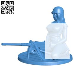 Miss Amanda B004585 file stl free download 3D Model for CNC and 3d printer