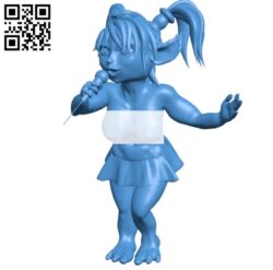 Miss Poppy Singer B004697 file stl free download 3D Model for CNC and 3d printer