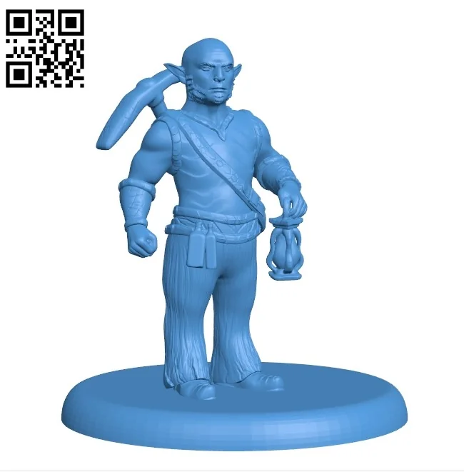 Mr Miner B004633 file stl free download 3D Model for CNC and 3d printer