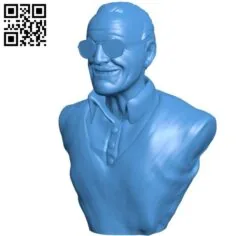 Mr stan lee B004526 file stl free download 3D Model for CNC and 3d printer