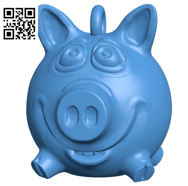 Pigg B004758 file stl free download 3D Model for CNC and 3d printer