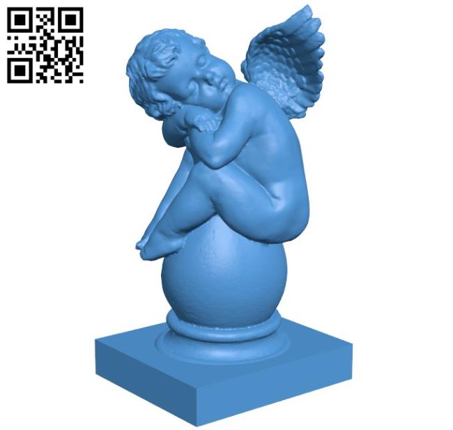 Statue B004522 file stl free download 3D Model for CNC and 3d printer – Free  download 3d model Files