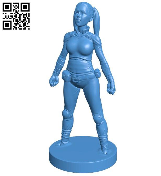 Women B File Stl Free Download 3d Model For Cnc And 3d Printer Download Stl Files