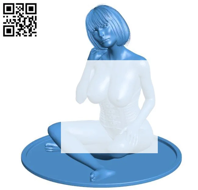 Women think B004459 file stl free download 3D Model for CNC and 3d printer