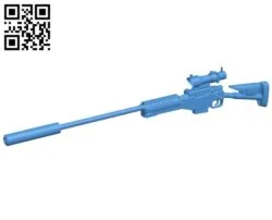 AWP warfare B004924 file stl free download 3D Model for CNC and 3d printer