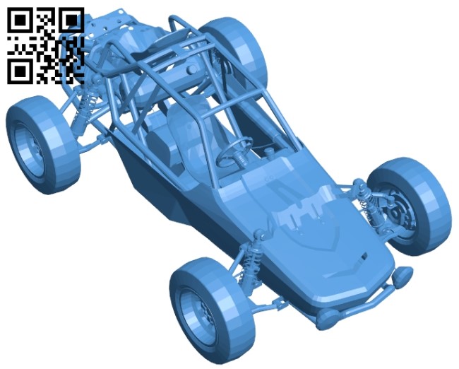 Car buggy B005142 file stl free download 3D Model for CNC and 3d printer –  Free download 3d model Files